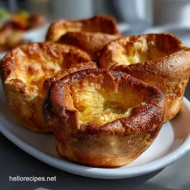 Yorkshire Pudding Recipe: Classic High-Rise Puddings
