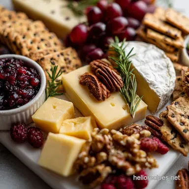 Holiday Cheese Board in 20 Minutes Recipe Card