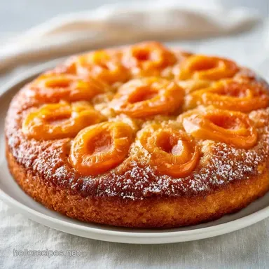 Apricot Torte with Almond Meal Recipe Card