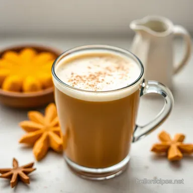 Easy Chai Latte Recipe: Homemade Comfort in Minutes! Recipe Card