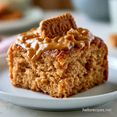 Cookie Butter Cake: Silky and Tender Recipe Card