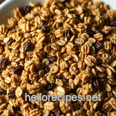 Easy Homemade Vanilla Granola Recipe: Crunchy & Delicious! Recipe Card