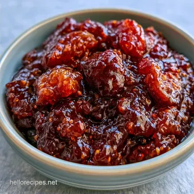 Dried Fig Jam in 25 Minutes