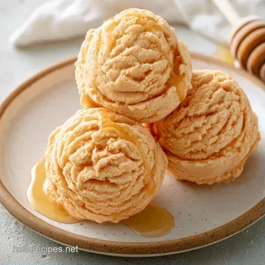 Honey Apricot Ice Cream: Creamy Recipe Card