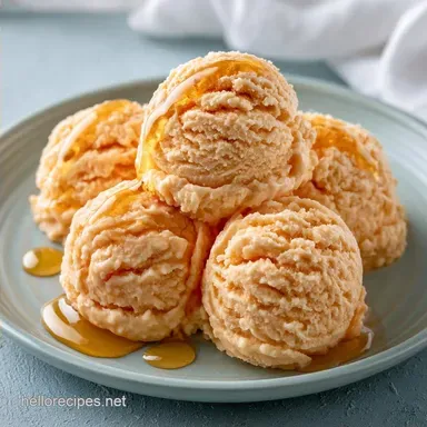 Honey Apricot Ice Cream: Creamy