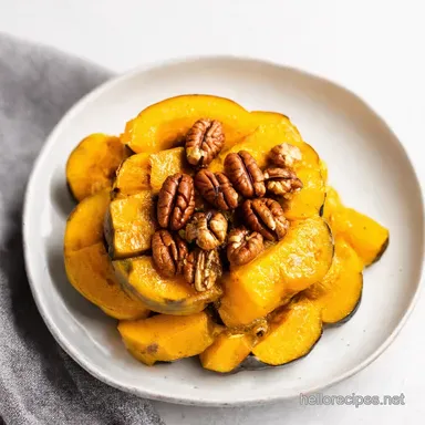 Honey Roasted Delicata Squash with Pecans: My Go-To Recipe Recipe Card