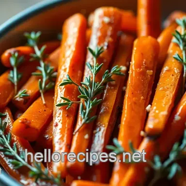 Easy & Delicious Honey-Roasted Carrots Recipe with Thyme