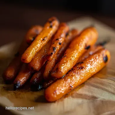 HoneyGlazed Grilled Carrots My BBQ Sidekick Recipe Card