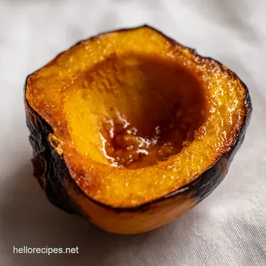 Honey Roasted Acorn Squash My Easy Baked Delight Recipe Card