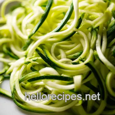 Zoodle Time! How to Make Zucchini Noodles Like a Pro Recipe Card