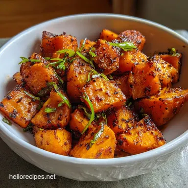 Indian Sweet Potato Recipe with Spices: Vibrant South Indian Dish