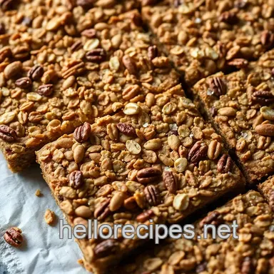 Irresistibly Chewy Homemade Granola Bars: A Family Favorite Recipe Recipe Card