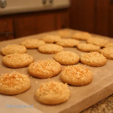 Island Dreams Irresistible Toasted Coconut Shortbread Cookies Recipe Card