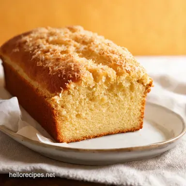 Island Getaway My Easy Coconut Bread Recipe Recipe Card