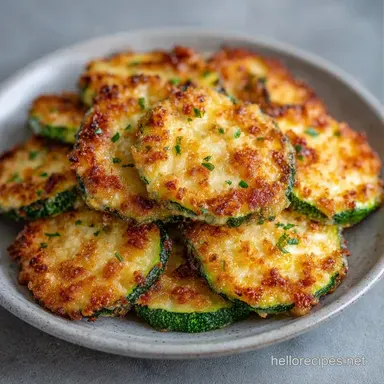 Italian Zucchini Bake with Parmesan Recipe Card