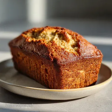 Janets Rich Banana Bread with Sour Cream (Baked in 1 Hour 15 Mins)