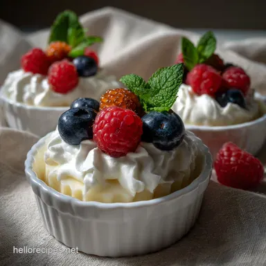 Jell O Mousse Cups: Elegant New Year's Dessert Win Recipe Card