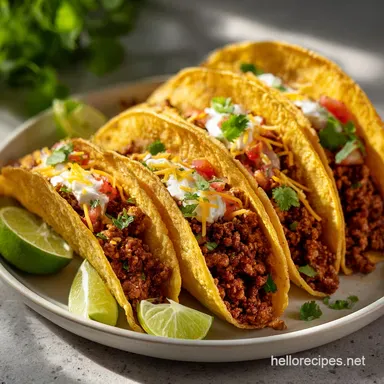 Turkey Tacos with Broth Deglaze | Total 20 Min Recipe Card