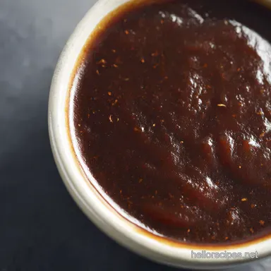 Sweet Smoky recipe of barbecue sauce Kansas City Classic Recipe Card