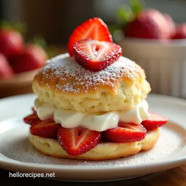 Keto Strawberry Shortcake A GuiltFree Taste of Summer Recipe Card