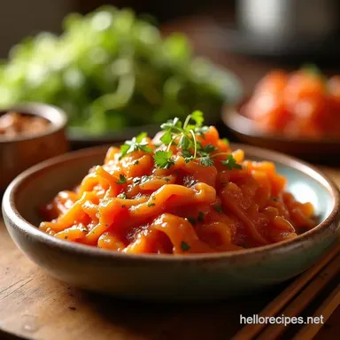 Kimchi Magic Best Easy Kimchi Recipe Youll Adore Recipe Card