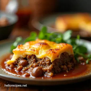 Lamb Olive Pastel de Choclo South American Shepherds Pie Recipe Card