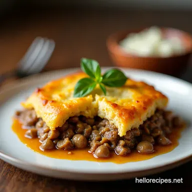 Lamb Olive Pastel de Choclo South American Shepherds Pie