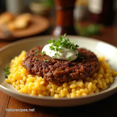 Lamb Mince Potato R&ouml;sti My Familys Savoury Fave Recipe Card