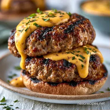 Crispy Smash Burgers in 25 Minutes Recipe Card