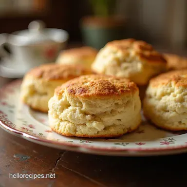 The Best Homemade Scones Recipe for Afternoon Tea Recipe Card