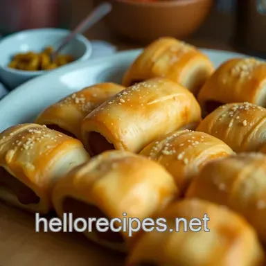 Easy Crispy Lil Smokies Pigs in a Blanket: A Cozy Delight! Recipe Card