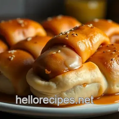 Easy Crispy Lil Smokies Pigs in a Blanket: A Cozy Delight! Recipe Card