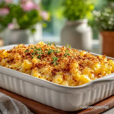 Macaroni and Cheese with Toasted Breadcrumbs: Five Cheese Perfection