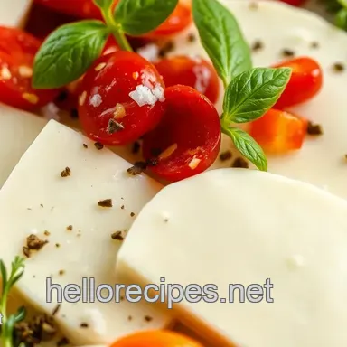 How to Make Easy Mozzarella Fresh Slices in 30 Min: A Creamy Delight