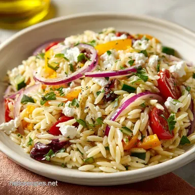 Mediterranean Orzo Salad in 20 Minutes