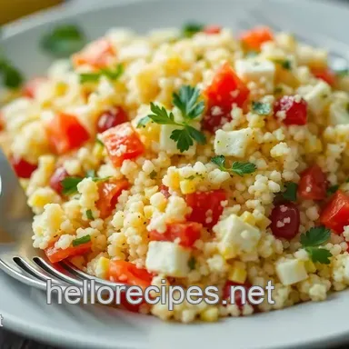 Lemony Couscous Salad Recipe: A Taste of Summer!
