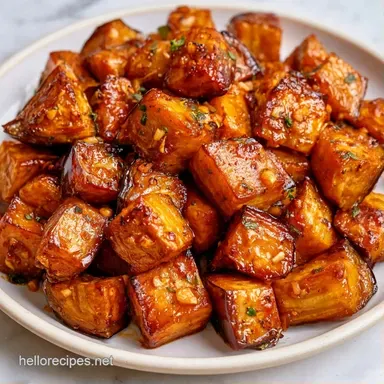 Mediterranean Roasted Eggplant for 4 Recipe Card