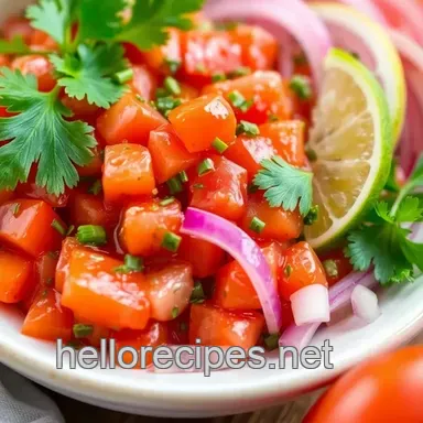 Fiery Fresh Tomato Salsa with Chipotle in 15 Min: A Family Favorite Recipe Card