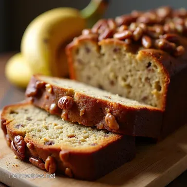 The Ultimate Moist Banana Nut Bread Recipe Recipe Card