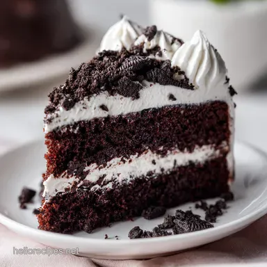 Oreo Cake Recipe with Coconut Sugar Recipe Card