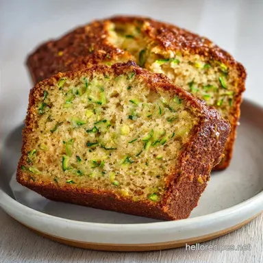 Moist Zucchini Bread with Sour Cream