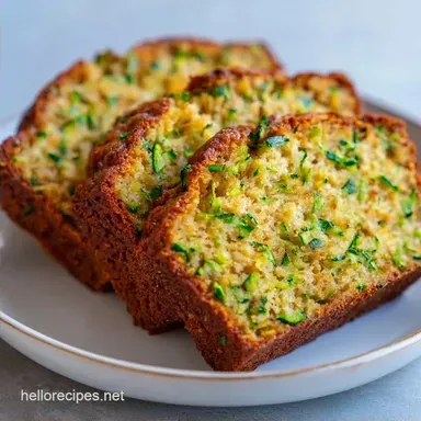 Moms Zucchini Bread: Velvety Crumb