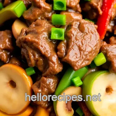 Ultimate Mushu Beef: Easy Steps for a Savory Chinese Stir-Fry! Recipe Card