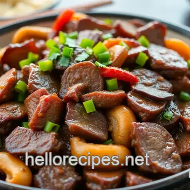 Ultimate Mushu Beef: Easy Steps for a Savory Chinese Stir-Fry!