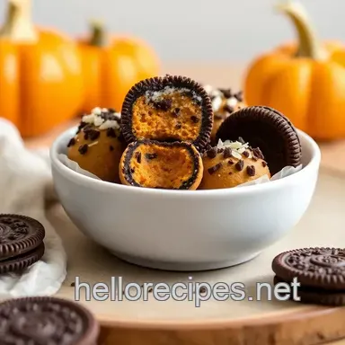 Ultimate No-Bake Pumpkin Oreo Balls Delight: 5 Easy Tips for Fall! Recipe Card