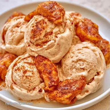 Apple Ice Cream in 25 Minutes Recipe Card