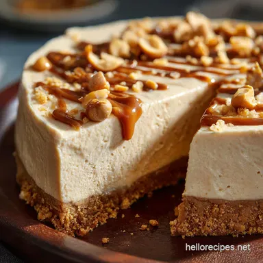 NoBake Peanut Butter Pie: Ultra-Creamy, Easy Chilled Dessert Recipe Recipe Card