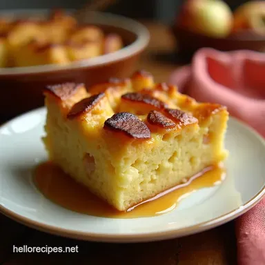 This Easy Homemade Bread Pudding Nonnas NeverFail Recipe Recipe Card