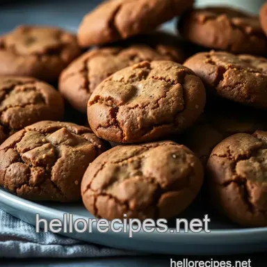 My Easy Recipe for Molasses Cookies: A Chewy Holiday Favorite Recipe Card