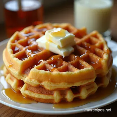 Omas Waffeln Recipe Tender Crispy Grandmas Waffles